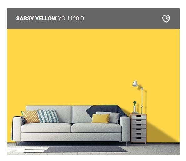 Nippon Paint 3In1 SASSY YELLOWYO 1120 D 5L