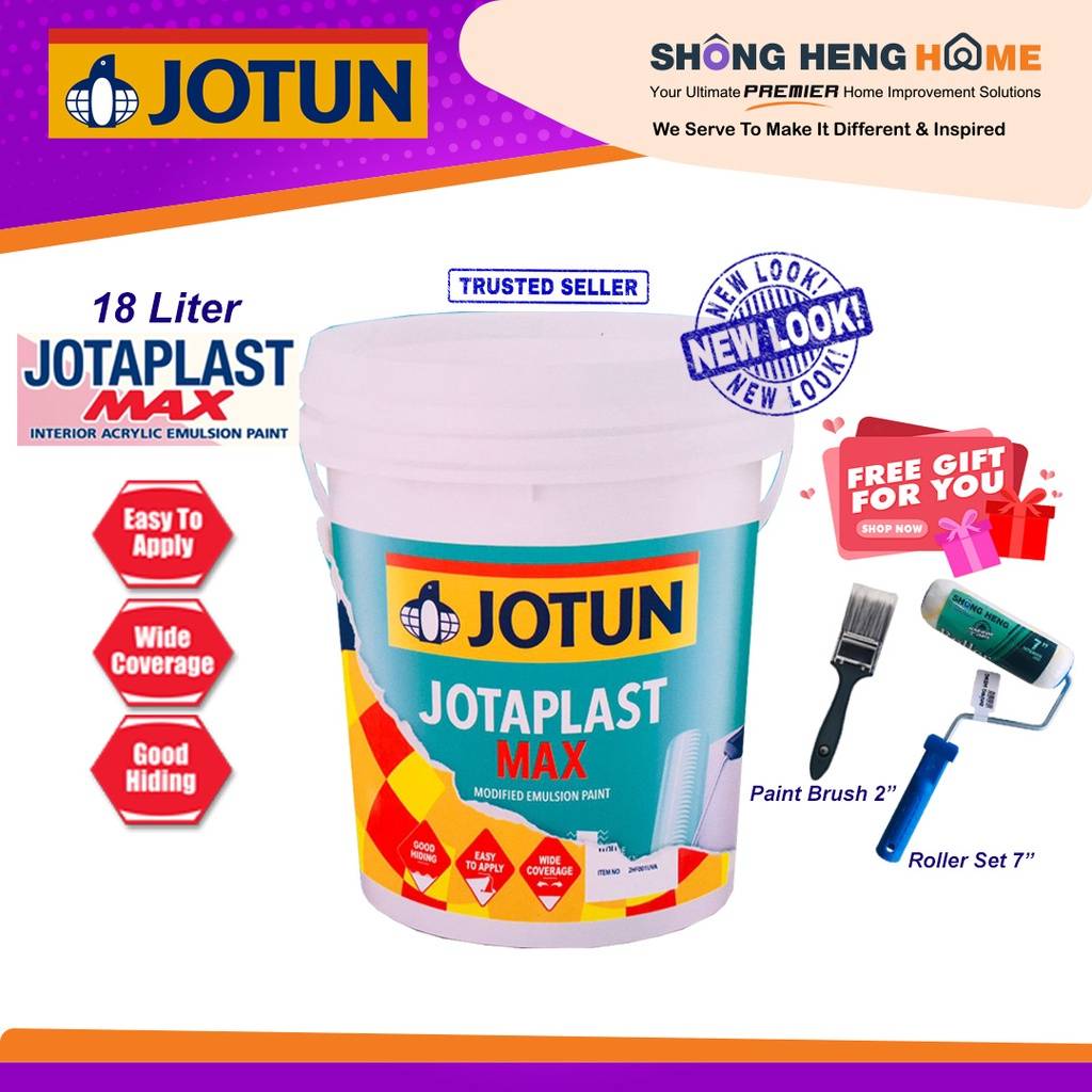 Jotun Paint Jotaplast Max 0000 (White) 18L