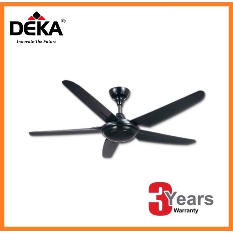 DEKA CEILING FAN 5 BLADE WITH REMOTE CONTROL 3 SPEED P5S 56'' 【Twin Pack】