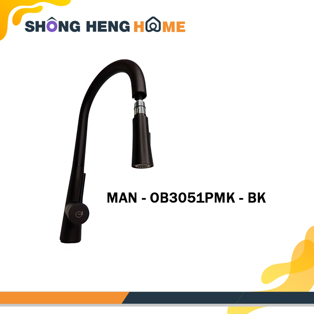 [PRE ORDER] PULL OUT KITCHEN MIXER MAN OB3051PMK BK