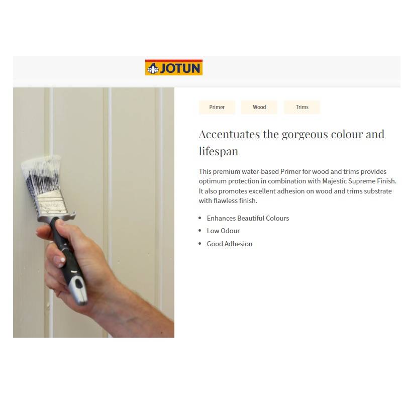 1L Jotun Majestic Primer for Wood and Trims