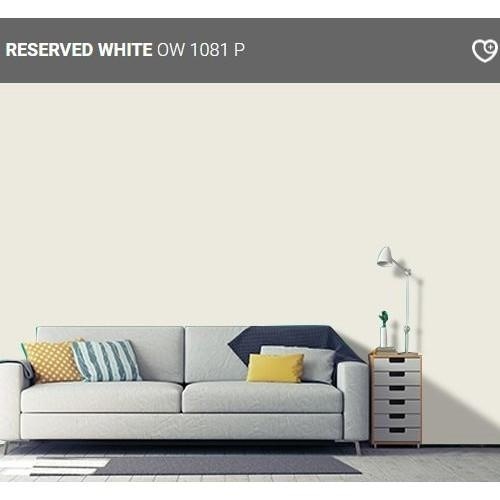 Nippon Paint Spotless RESERVED WHITEOW 1081 P 1L