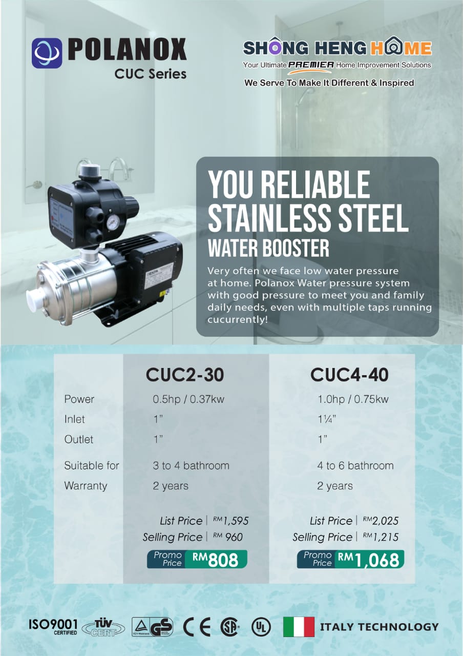 Polanox Domestic Water Pump/Indoor Water Pump CUC Series CUC230